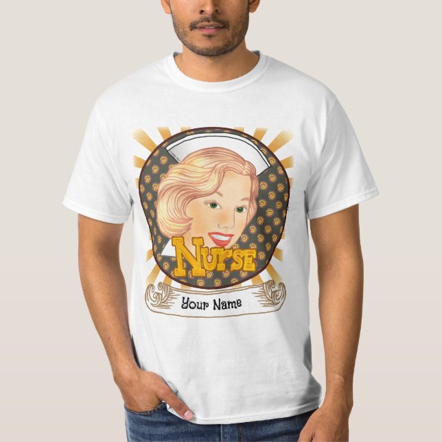 Blonde-Haarschwester T-Shirt (Vorderseite)