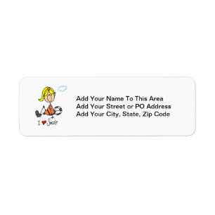 Blonde Liebe-Fußball-Geschenke des