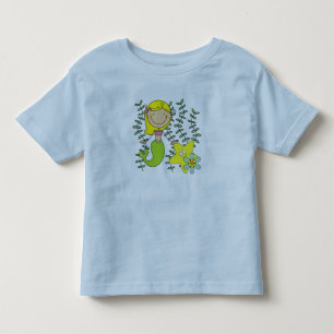 Blonde Meerjungfrau Kleinkind T-shirt