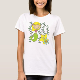 Blonde Meerjungfrau T-Shirt