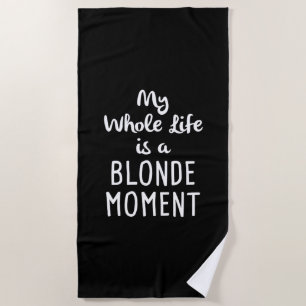 Blonde Moment Strandtuch