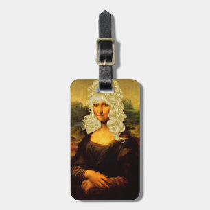 Blonde Mona Lisa Gepäckanhänger