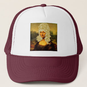 Blonde Mona Lisa Truckerkappe
