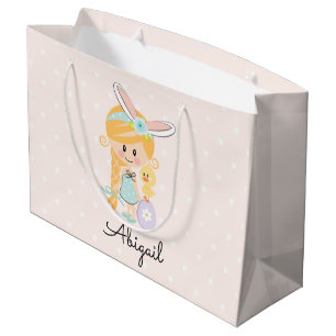 Blonde personnalisée de bandeau de lapin de sac de