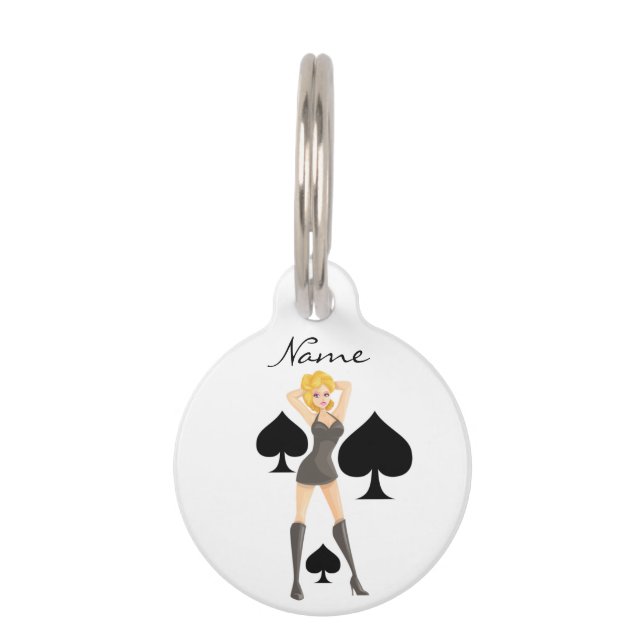 Blonde Queen Thunder_Cove Haustiermarke (Vorderseite)