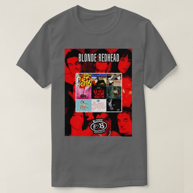 Blonde Redhead Collage T-Shirt (Design vorne)
