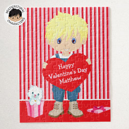 Blonde Valentine's Boy
