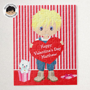 Blonde Valentine's Boy