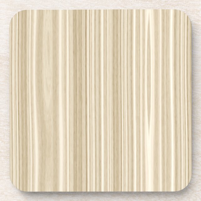 Blonde Wood Getränkeuntersetzer (Vorderseite)