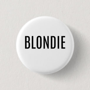 Blonder Knopf Button