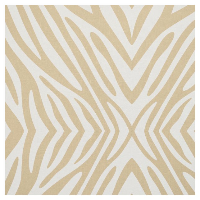 Blonder neutraler Zebra Stoff (Muster)