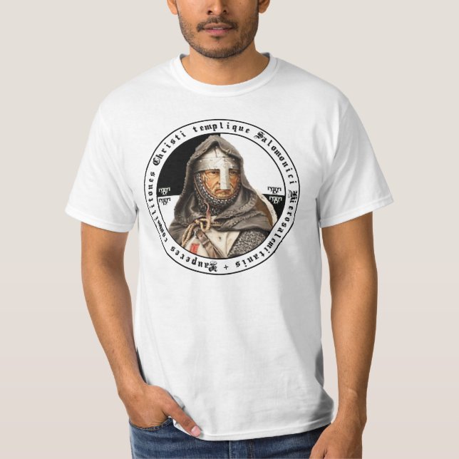 Blonder Templer T-Shirt (Vorderseite)
