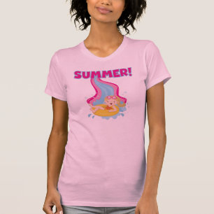 Blondes Mädchen Sommer T-Shirt