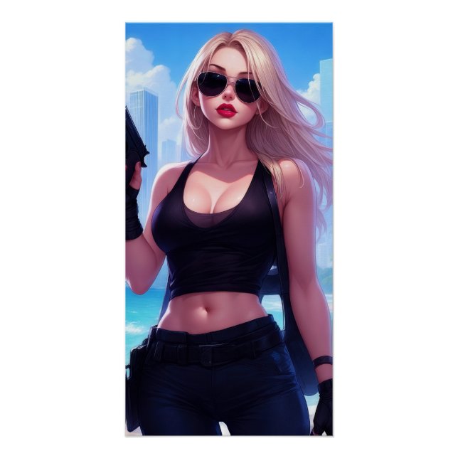 Blondie Bangs Back Poster (Vorderseite)