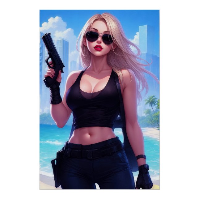 Blondie Bangs Back Poster (Vorderseite)