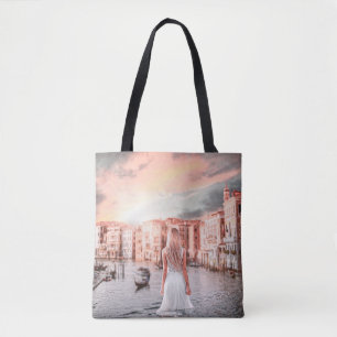 Blondie im romantischen Venedig Tasche