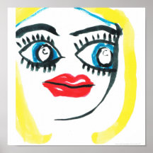 Blondie Print