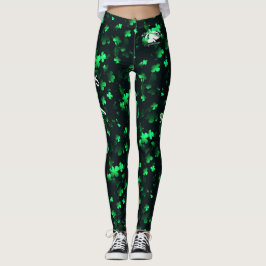 Blondine u. brach - "personifizieren Sie diese" Leggings