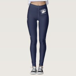 Blondine u. brach - "personifizieren Sie diese" Leggings