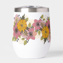 Blongieuse florale brillante