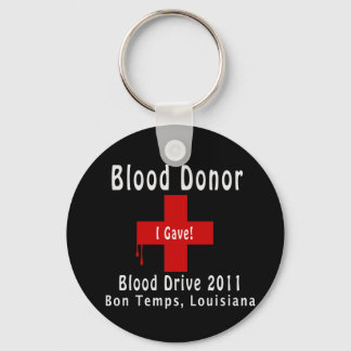 blood donor 2011 W-drops Schlüsselanhänger