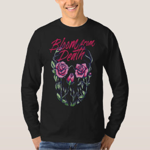 Blood from Death Pastel Goth Blumenstrauß Rote Ros T-Shirt