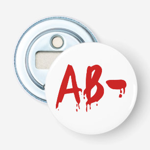 Blood Group AB - Negative #Horror Hospital Flaschenöffner