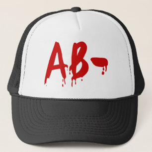 Blood Group AB - Negative #Horror Hospital Truckerkappe