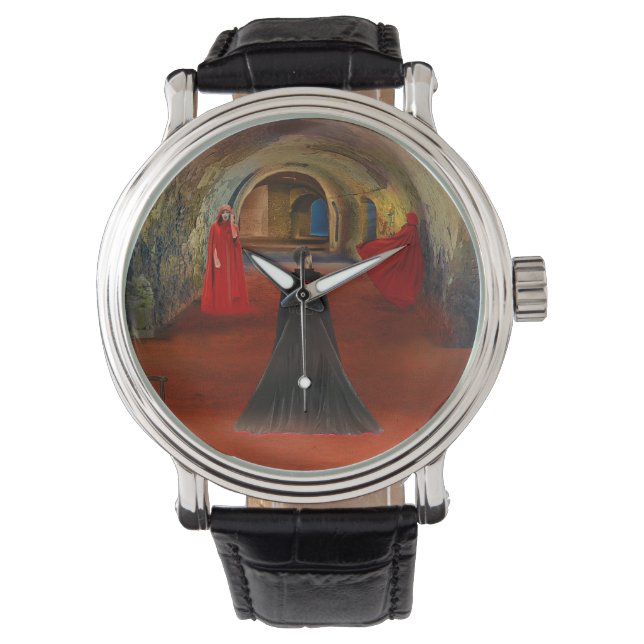 Blood is Life Armbanduhr (Vorderseite)