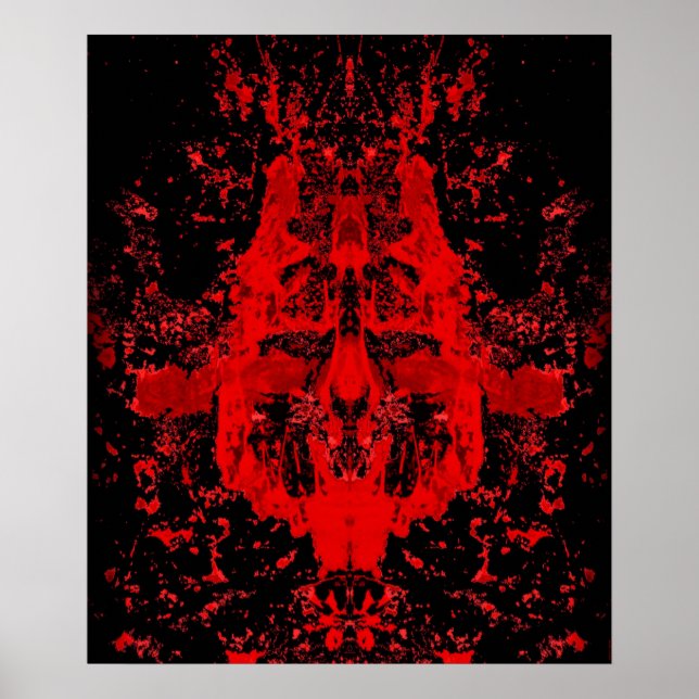 Blood King Mask des Horrors Poster (Vorne)