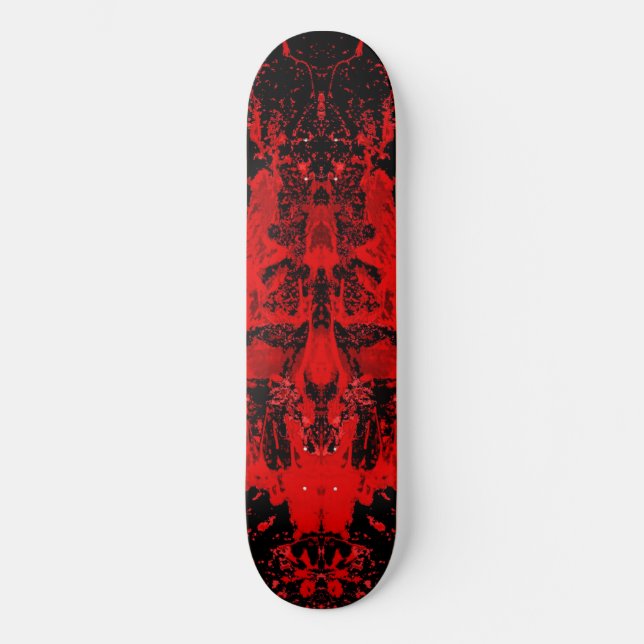 Blood King Mask des Horrors Skateboard (Vorderseite)