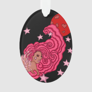 Blood Moon Engel-Ornament Ornament