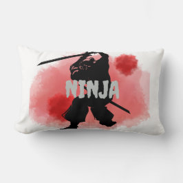 Blood Moon Ninja (Anpassung) Lendenkissen