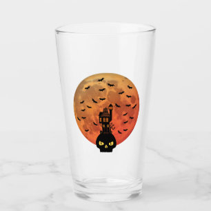 Blood Moon Spuk House Glas