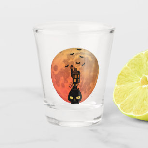 Blood Moon Spuk House Schnapsglas
