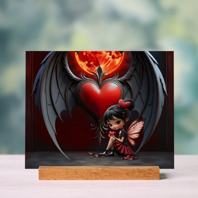 Blood Moon Valentine Fairy Acrylschild (Neutral)