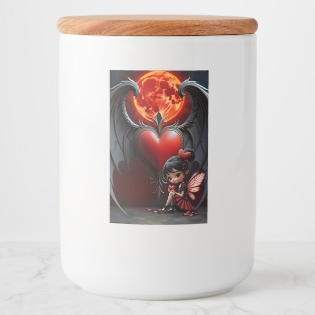 Blood Moon Valentine Fairy Lebensmitteletikett (Vorderseite)