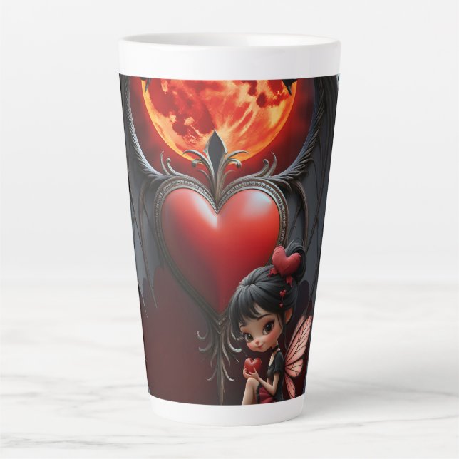 Blood Moon Valentine Fairy Milchtasse (Vorderseite)