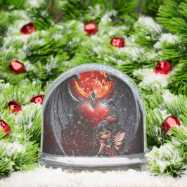 Blood Moon Valentine Fairy Schneekugeln