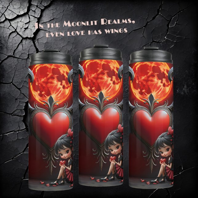 Blood Moon Valentine Fairy Thermosbecher (Von Creator hochgeladen)