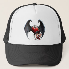 Blood Moon Valentine Fairy Truckerkappe