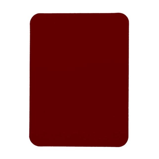 Blood Red Foto Magnet (Vertikal)