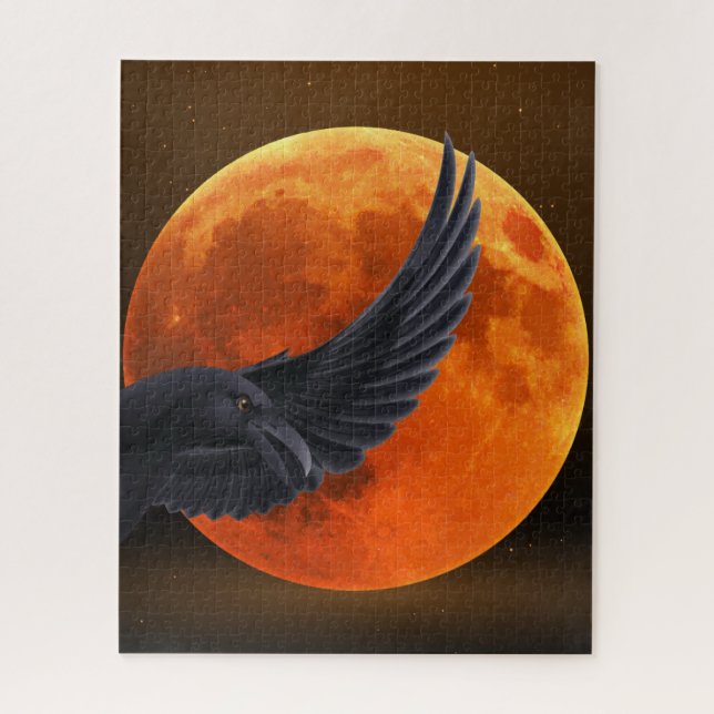 Blood Red Moon Black Raven (Vertikal)