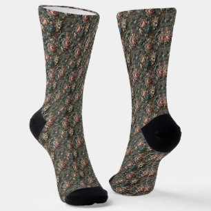 Blood Shadows Ritual - Gothic Viktorianisch Deliri Socken