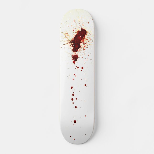 Blood Splatter on the Wall Skateboard (Vorderseite)
