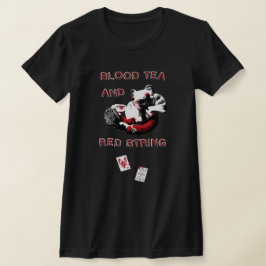 Blood Tea and Red String - Women's Slim T-Shirt