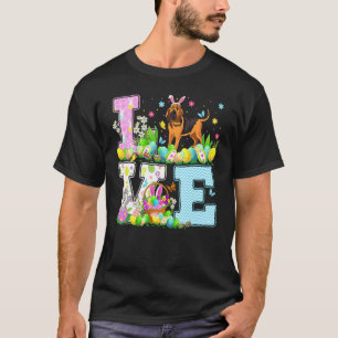 Bloodhound Dog Ostereier Jagd Die sonnige Liebe Bl T-Shirt