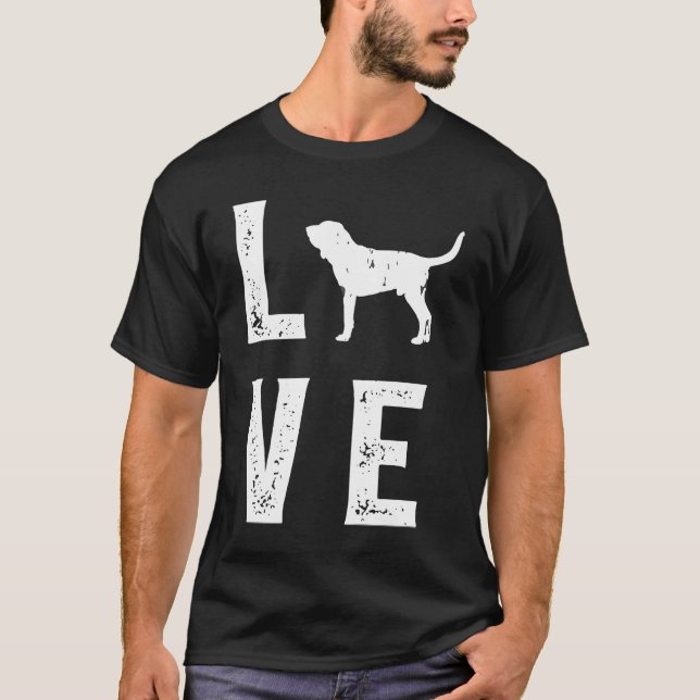 Bloodhound Love  1 T-Shirt (Vorderseite)
