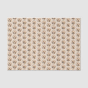 Bloodhound-Malerei - Niedliche Original Hunde-Kuns Seidenpapier