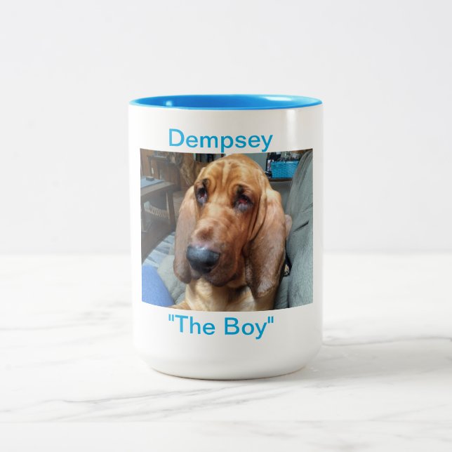 Bloodhound Mug à deux tons, 15 oz (Centre)